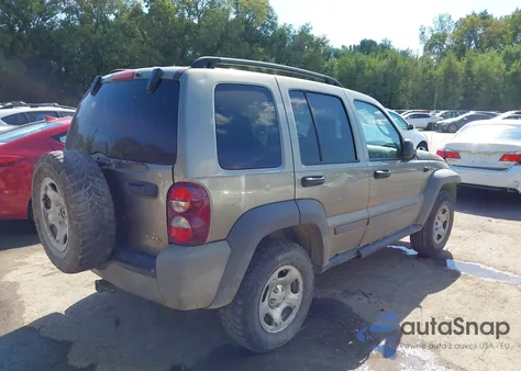 2007 Jeep Liberty Sport from USA, damaged, VIN 1J4GL48K27W604718